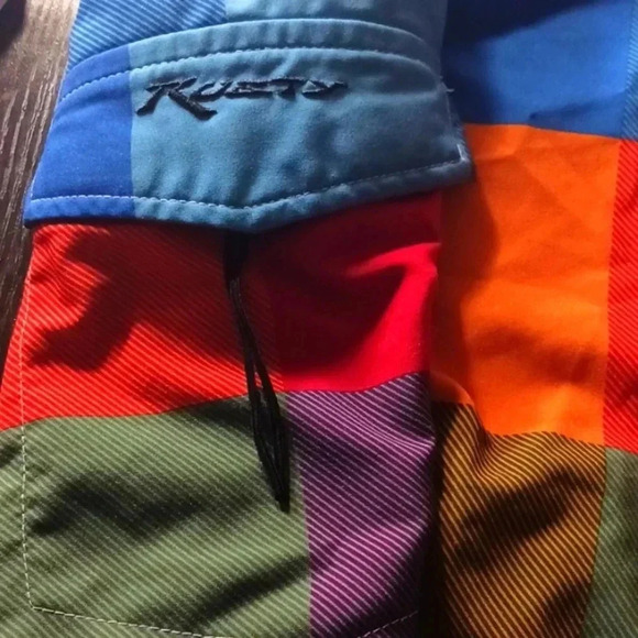 Rusty B.shorts..awesome colors...never used..Smoke-free home.. - Picture 5 of 8